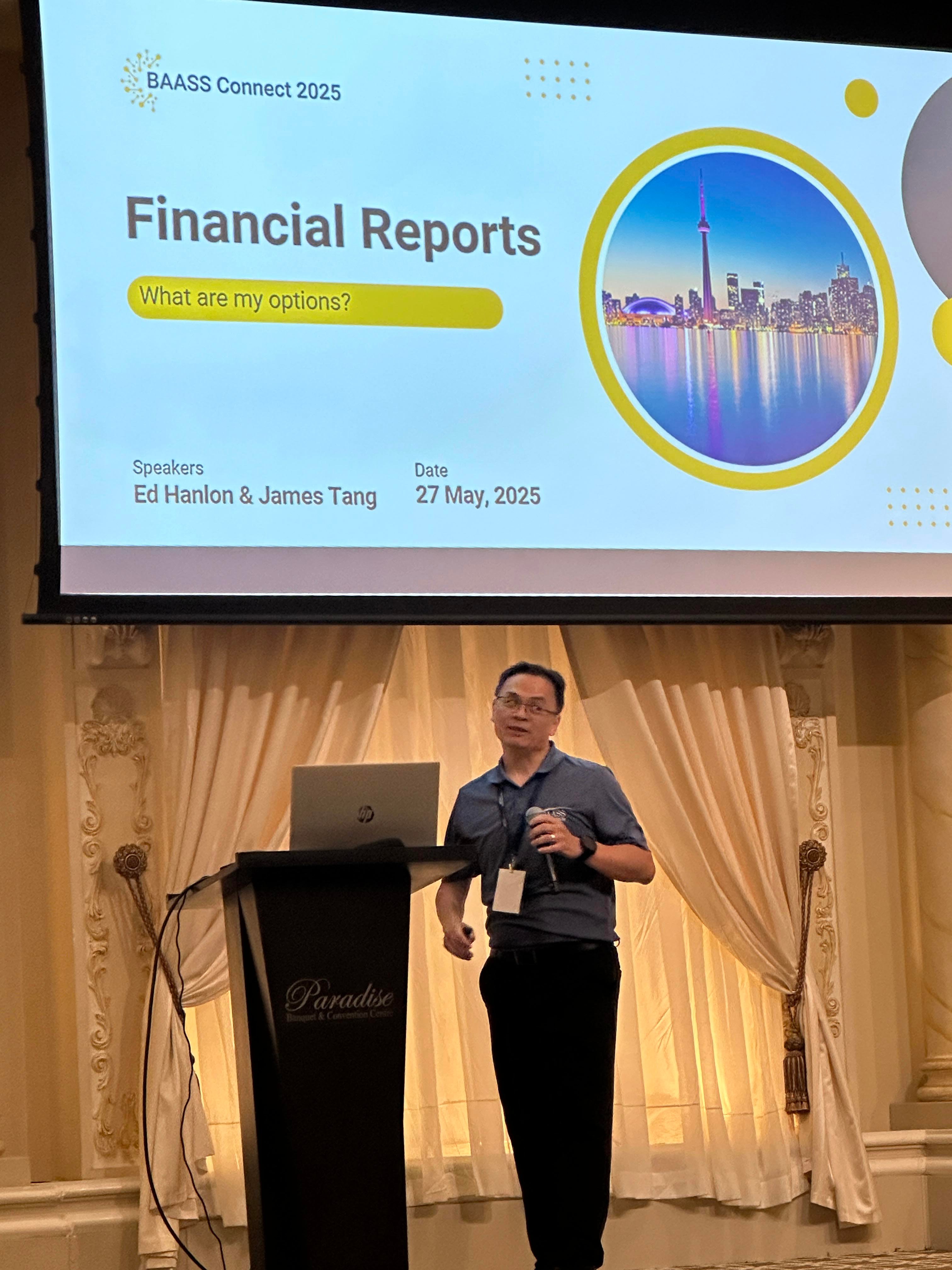 BAASS Connect with James Tang