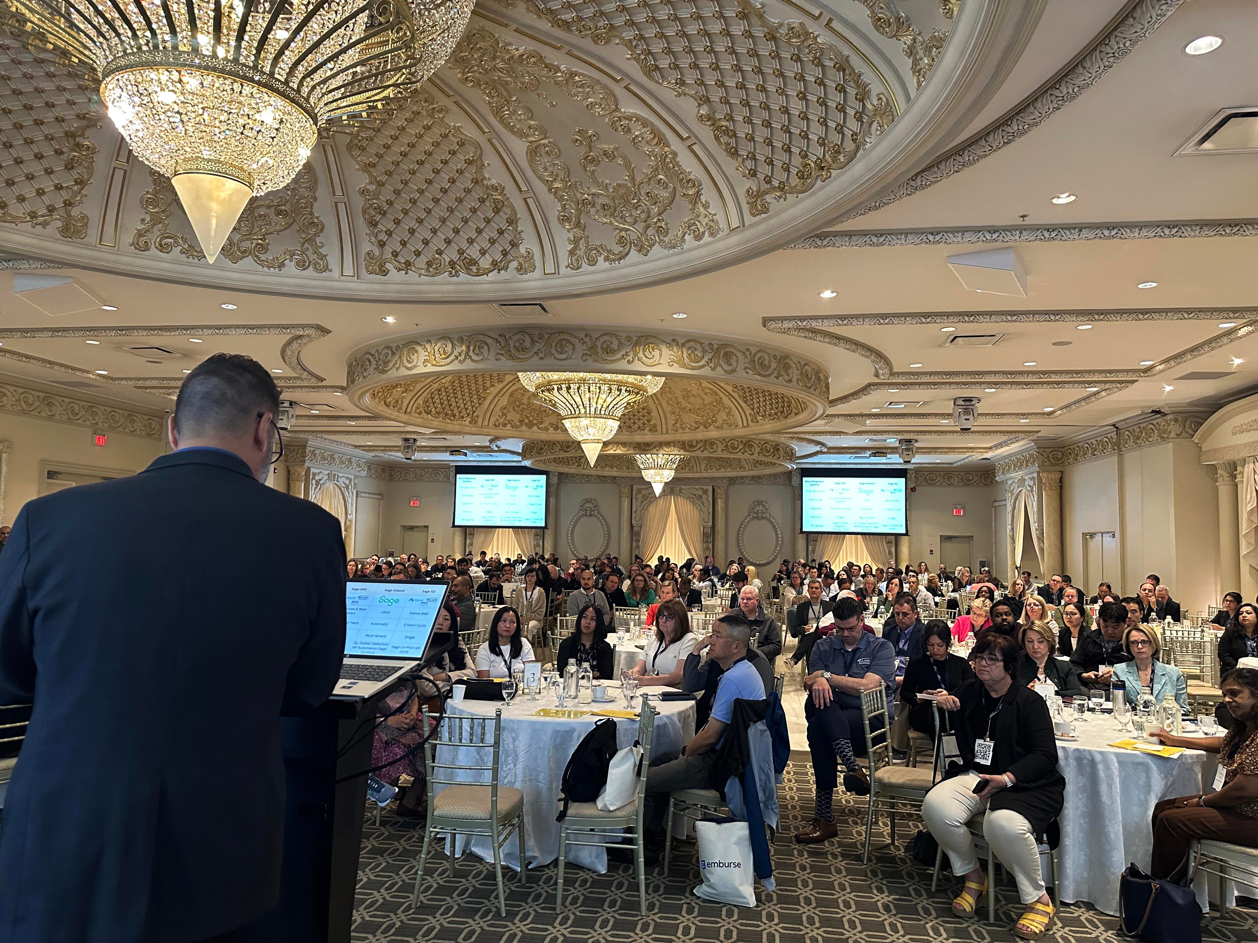 Guests at BAASS Connect with  Sam Cangialosi