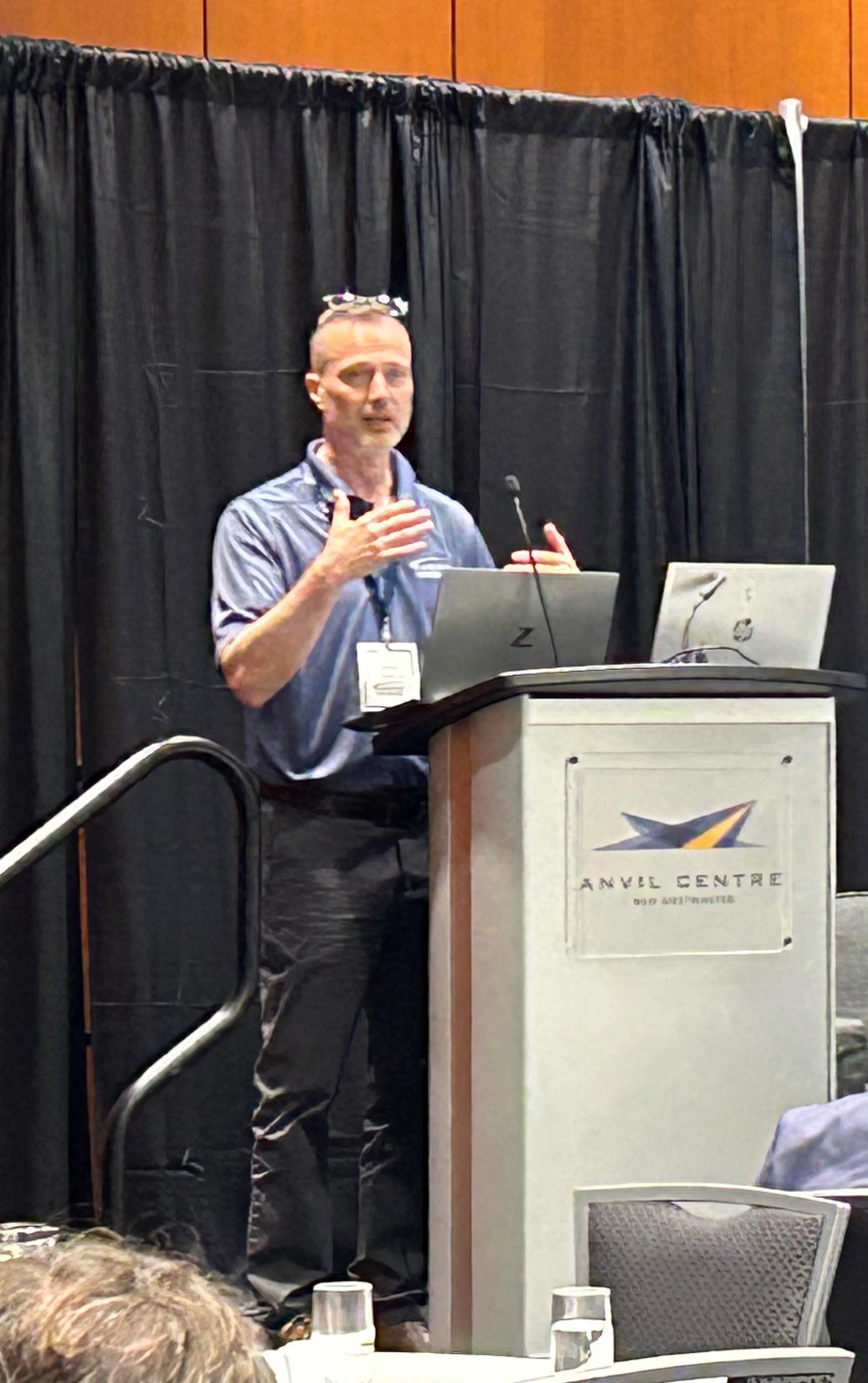 Jamie Smith from Lanetco at BAASS Connect 2025 in Vancouver